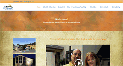 Desktop Screenshot of firstbaptistjacksoncalifornia.net